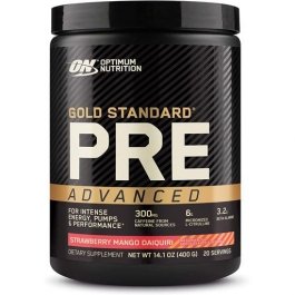 Gold Standard Pre Advanced - Strawberry Mango Daiquiri - 20 Servings