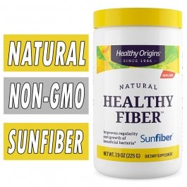 Healthy Origins Healthy Fiber - Clear Mixing (Sunfiber) – 225 Grams - Powder