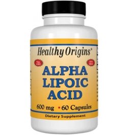 Healthy Origins Alpha Lipoic Acid - 600 mg - 60 Caps