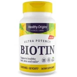 Healthy Origins Biotin - 10,000 mcg - 60 VCaps