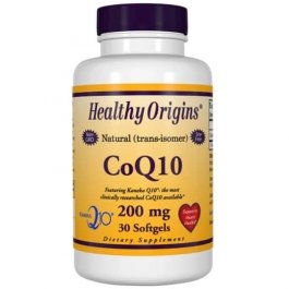 Healthy Origins CoQ10 - 200 mg - 30 Softgels
