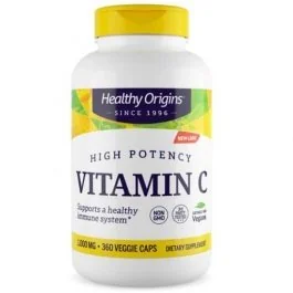 Healthy Origins Vitamin C - 1000 mg - 360 VCaps