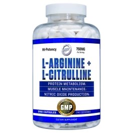 Hi-Tech Pharmaceuticals L-Arginine + L-Citrulline - 240 Capsules