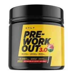 HTLT Pre Workout 3.0 - Sour Watermelon Gummies - 40 Servings