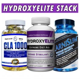 HydroxyElite Weight Loss Stack 3‑in‑1 Bundle - Hi‑Tech Pharmaceuticals 