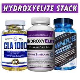 HydroxyElite Weight Loss Stack 3‑in‑1 Bundle - Hi‑Tech Pharmaceuticals 