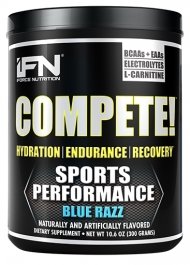 Compete By iForce Nutrition, Blue Razz, 50 Servings