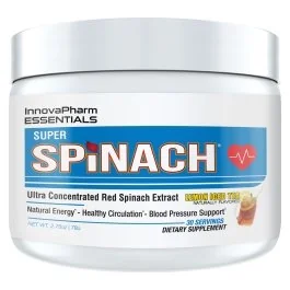 Super Spinach Powder - Lemon Tea - 30 Servings 