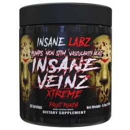 Insane Veinz XTREME - Fruit Punch - 30 Servings