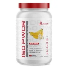 Iso Pwdr - Banana Cream – 23 Servings
