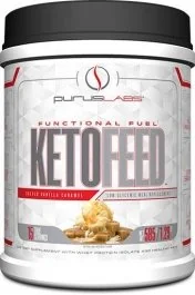 KetoFeed By Purus Labs, Salted Vanilla Caramel, 15 Servings