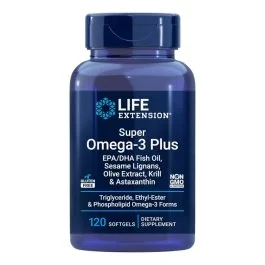 Life Extension Super Omega-3 Plus - 120 Softgels