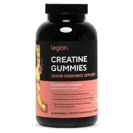 Legion Creatine Gummies - Raspberry Lemonade - 30 Servings
