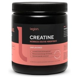 Legion Creatine Powder - Unflavored - 60 Servings