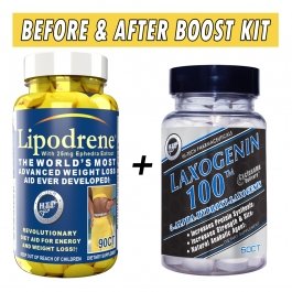 Lipodrene Before and After Boost Kit - Hi Tech Pharmaceuticals