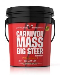Carnivor Mass Big Steer By MuscleMeds, Chocolate Fudge, 35 Servings, 15LB