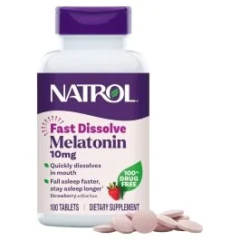 Natrol Melatonin Fast Dissolve - 10 mg - 100 Tablets