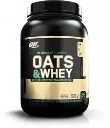 Natural Oats & Whey By Optimum Nutrition, Vanilla 3lb