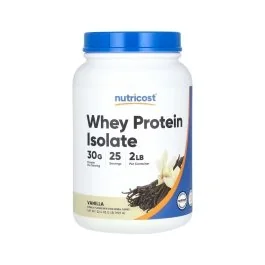 Nutricost Whey Protein Isolate - Vanilla - 2lb