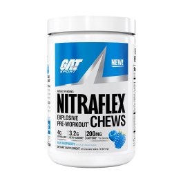 Nitraflex Pre Workout Chews - Blue Raspberry - 30 Servings 