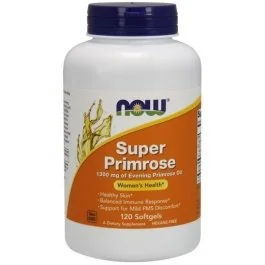 Super Primrose By NOW, 120 Softgels