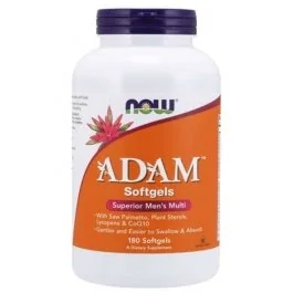 NOW ADAM MultiVitamin for Men, 180 Softgels