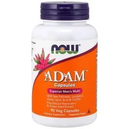 NOW ADAM, Superior Men's Multiple Vitamin, 90 Vcaps
