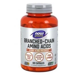 NOW BCAA - 120 Veg Caps