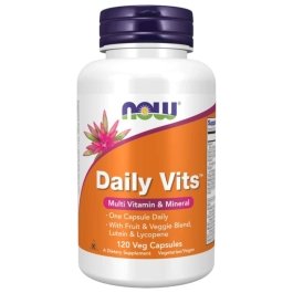 NOW Daily Vits - 120 Veg Caps