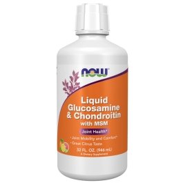 NOW Liquid Glucosamine and Chondroitin with MSM - 32 fl. oz.