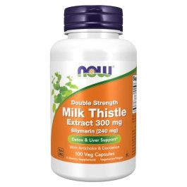 NOW Silymarin Milk Thistle Extract - 300 mg 100 Veg Caps