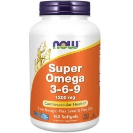 NOW Super Omega 369 - 180 Softgels