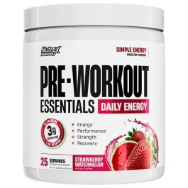 Nutrex Essentials Pre Workout - Strawberry Watermelon - 25 Servings