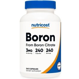 Nutricost Boron - 3 mg - 240 Capsules