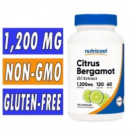 Nutricost Citrus Bergamot - 1200 mg - 120 Capsules