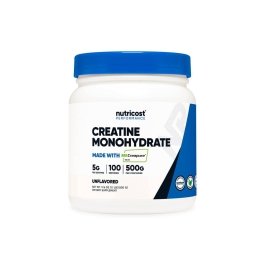 Nutricost Creapure Creatine Powder - Unflavored - 500 Grams