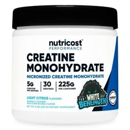 Nutricost Creatine Monohydrate - White Behemoth - 30 Servings