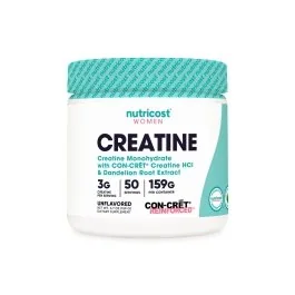 Nutricost Creatine for Women - Unflavored - 50 Servings