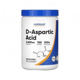 Nutricost D-Aspartic Acid Powder - Unflavored - 300 Grams