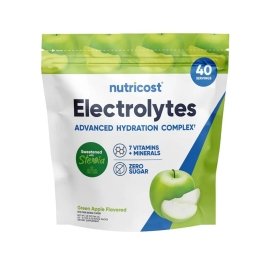Nutricost Electrolytes Complex - Green Apple - 40 Pack