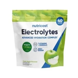 Nutricost Electrolytes Complex - Green Apple - 40 Pack