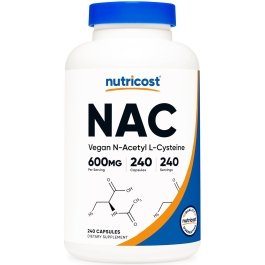 Nutricost NAC - 600 mg - 240 Capsules