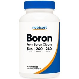 Nutricost Boron - 5 mg - 240 Capsules