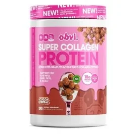 Obvi Super Collagen Protein - Cocoa Cereal - 30 Servings