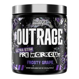 Outrage Pre Workout - Frost Grape - 30 Servings