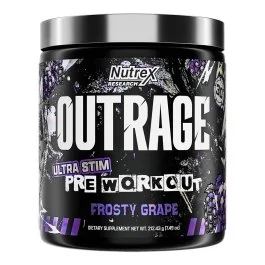 Outrage Pre Workout - Frost Grape - 30 Servings