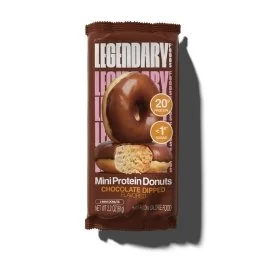 Legendary Protein Donuts - Chocolate Dipped - 1 Pack