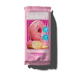 Legendary Protein Donuts - Pink Sprinkle - 1 Pack