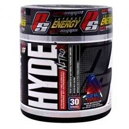 Hyde Nitro X By Pro Supps, Blue Razz, 30 Servings