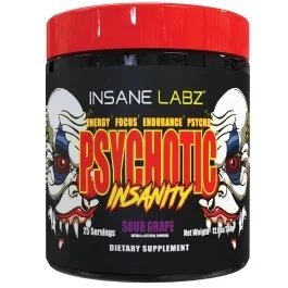 Psychotic Insanity - Sour Grape - 25 Servings